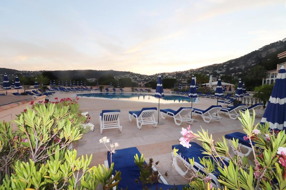 Superbe 2 Piece Tout Confort , Piscine /Ac/Parking Villa Villefranche-sur-Mer Ngoại thất bức ảnh
